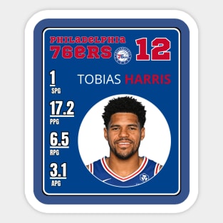 TOBIAS HARRIS Sticker